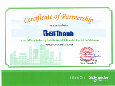 Đại lý phân phối thiết bị điện Schneider